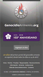 Mobile Screenshot of genocidioarmenio.org